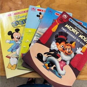 Disney Mickey Mouse and Friends Coloring Book Collection